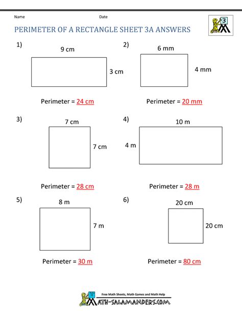 Perimeter of a Rectangle