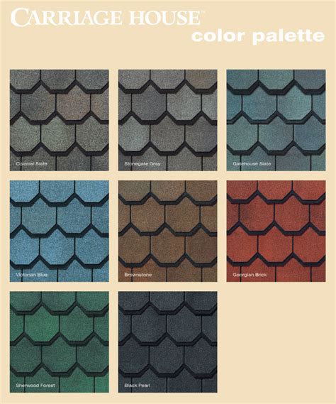 Certainteed Shingles Color Chart