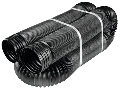 Amerimax 51110 4-Inch X 25-Foot Solid Flex PVC Drain Pipe at Sutherlands