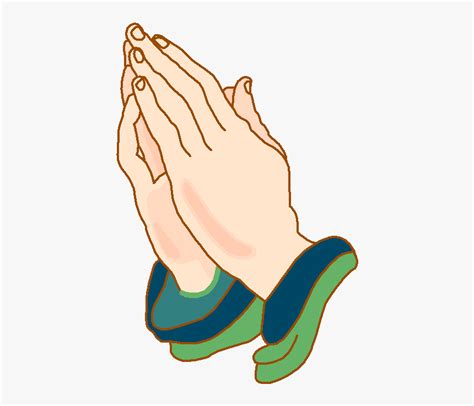 Praying Hands Prayer Praise Worship Clip Art Welcome - Transparent ...