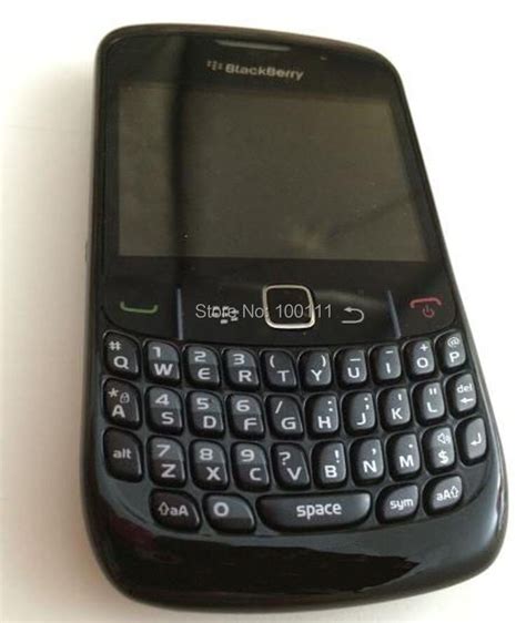 Unlocked Original BlackBerry Curve 8520 cell phone QWERTY Keyboard ...