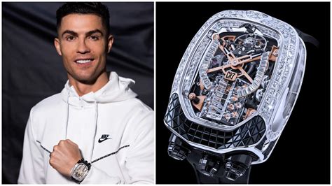 Cristiano Ronaldo has bought a million-dollar watch that is customized ...