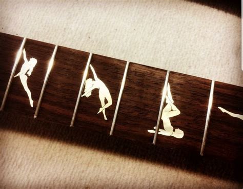 "classy" inlays | Guitar inlay, Guitar crafts, Guitar art