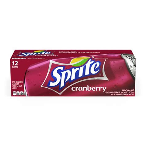 Sprite Cranberry Soda 12 Pack | Hy-Vee Aisles Online Grocery Shopping