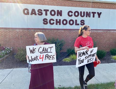 After teacher protests, Gaston Schools' leaders acknowledge months of ...