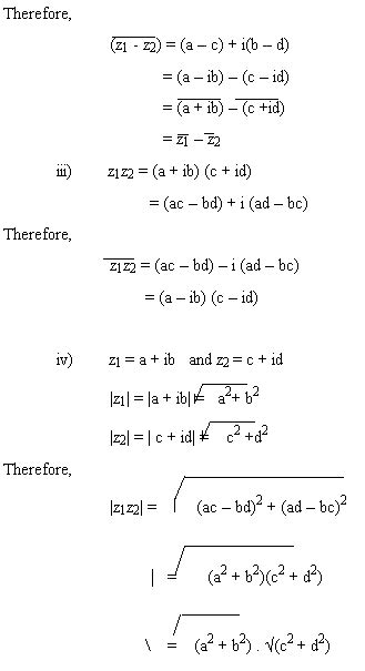 Properties Of Complex Number Assignment Help | Math Homework Help