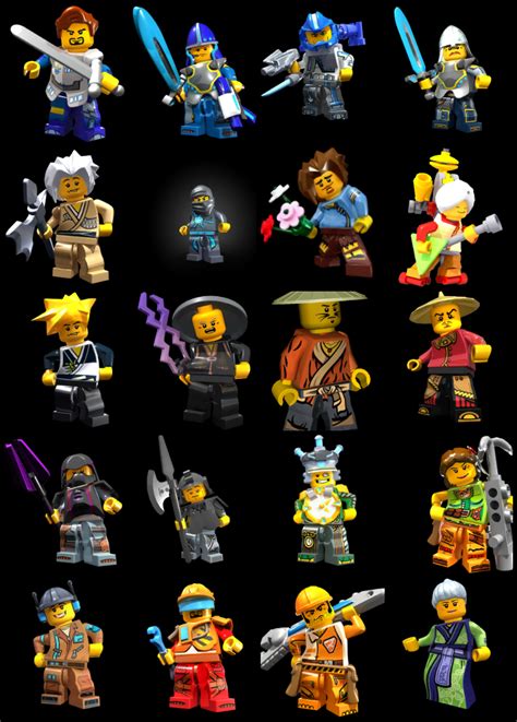 Lego Universe Character Poll - LEGO Action and Adventure Themes ...