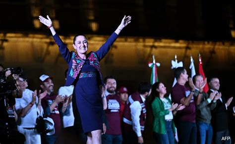 Claudia Sheinbaum Elected Mexico’s First Woman President In Historic ...