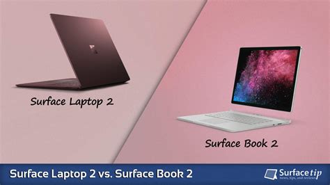 Surface Laptop 2 vs. Surface Book 2 - Detailed Specs Comparison ...