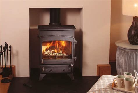 Woodwarm Fireview Slender 5kw » Cambridge Stoves