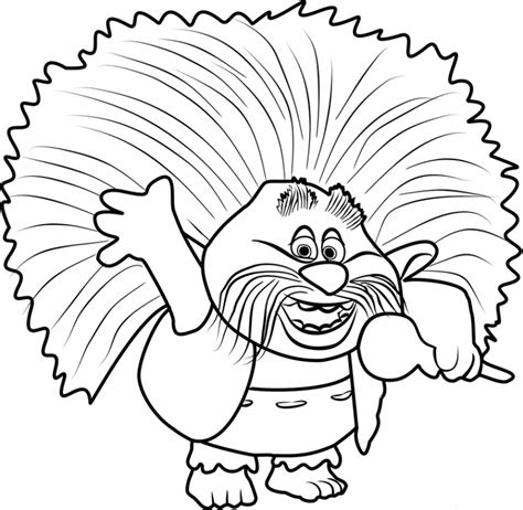 Trolls Coloring Pages – Printable Coloring Pages