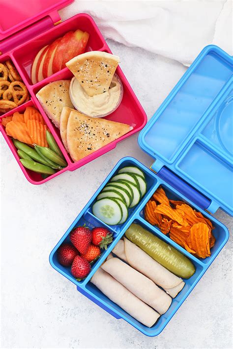 2 Weeks of Healthy School Lunch Ideas • One Lovely Life