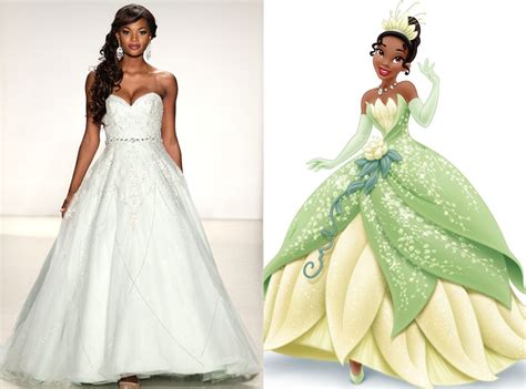 Tiana from Alfred Angelo’s Disney Princess Wedding Gowns | E! News