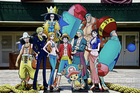 One Piece Photographs of members of the Straw Hat Pirates Photograph by ...