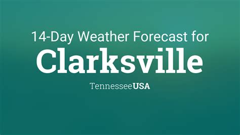 Clarksville, Tennessee, USA 14 day weather forecast