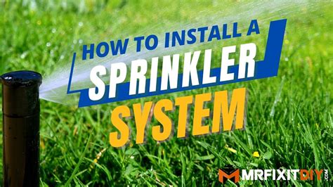 How to Install a Sprinkler System | A DIY Guide - YouTube