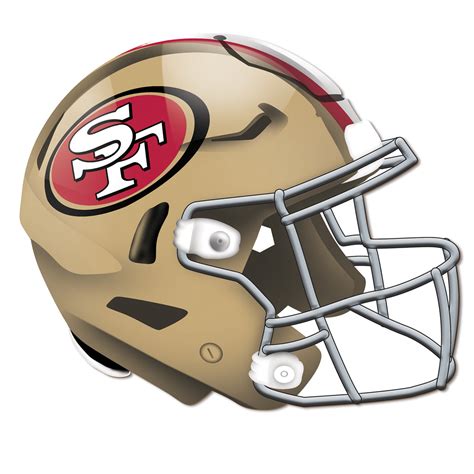 San Francisco 49ers Authentic Helmet Cutout 24" – Sports Fanz