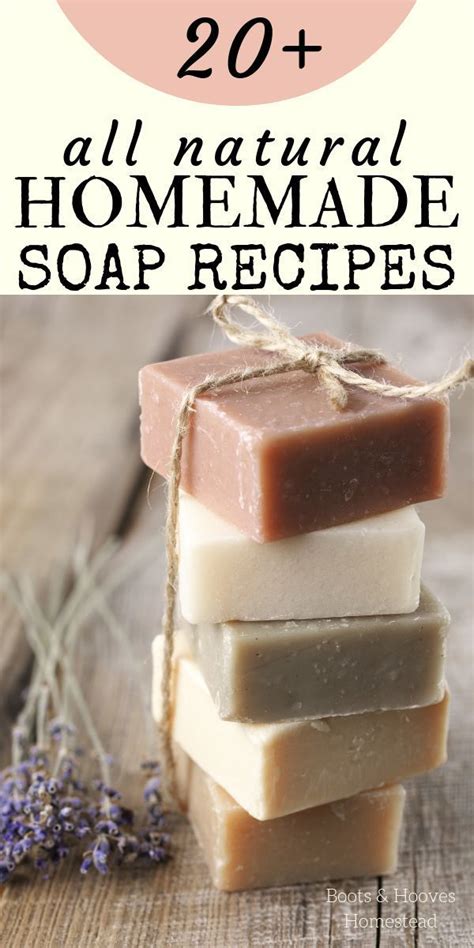 All Natural Homemade Soap Bar Recipes | Natural soaps recipes, Homemade ...