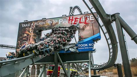 The Swarm: Thorpe Park ride sends thrill seekers round roller coaster ...