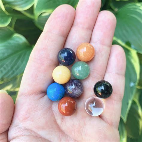 7 Chakra Stone Set Healing Crystals Chakra Stone Gift NO | Etsy