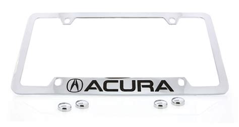 Acura Officially Licensed Chrome License Plate Frame Holder