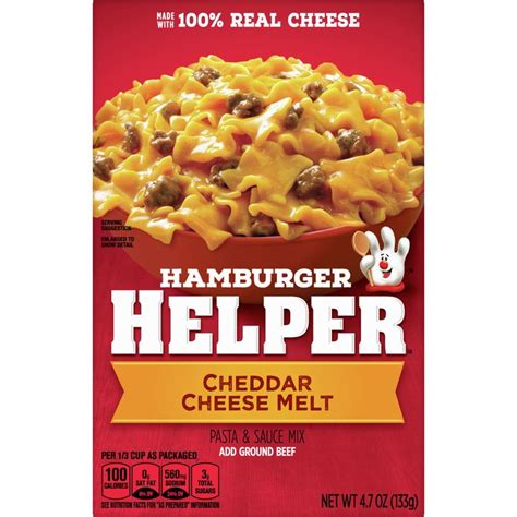 Hamburger Helper Cheddar Cheese Melt, 4.7 oz Reviews 2020