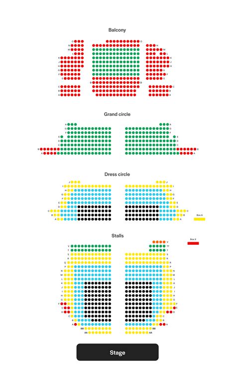 Palace Theatre Seating Plan | London Theatre Guide