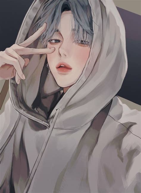 YEONJUN FANART ♡ | Gadis animasi, Anime neko, Gambar wajah