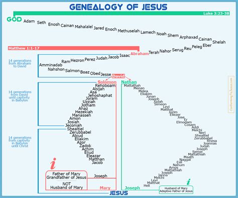 Jesus Family Tree Genealogy Chart – NBKomputer