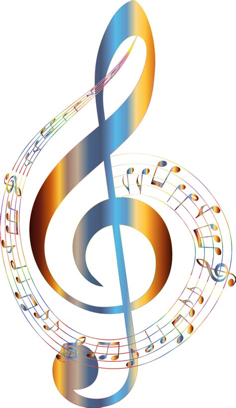 Musical note Chromatic scale Musical theatre Clip art - Notes png ...