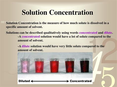 Solution Concentration - ppt download