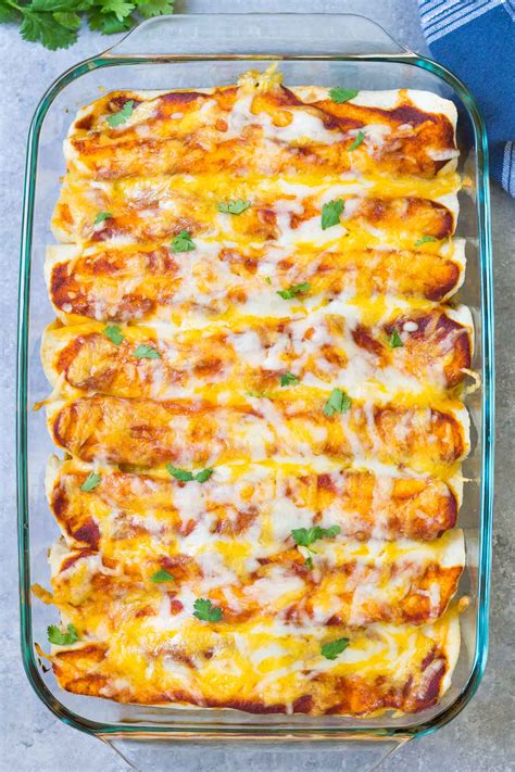 Enchiladas In A Can : Chicken Bean Enchiladas Recipe Bbc Good Food ...