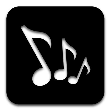 Music Icon Black And White #180075 - Free Icons Library