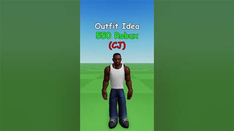 Making Roblox GTA: San Andreas - CJ Outfit Idea 💸 - YouTube