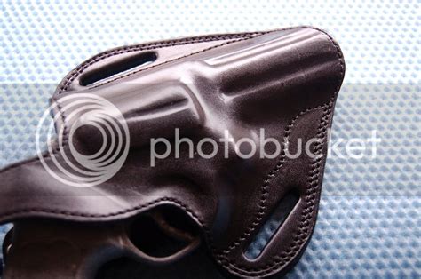 Taurus 66 .357 Magnum Revolver Leather Holster 4 inch black tan