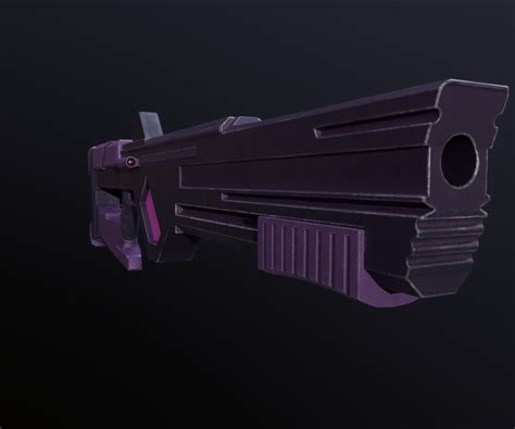 ArtStation - CyberPunk Shotgun - asset | Resources