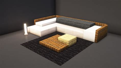 8 Minecraft Sofa and Couch Seating Design Ideas - Gamer Empire