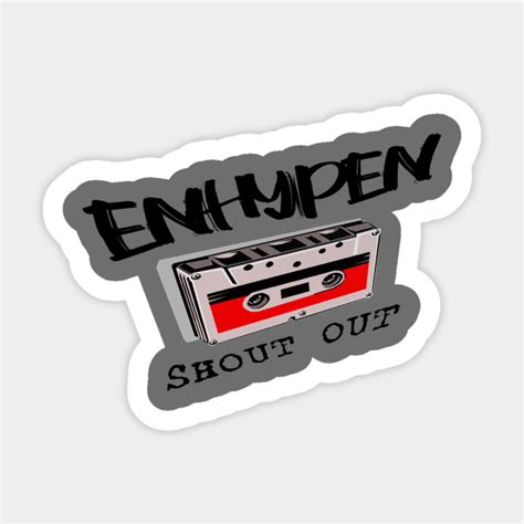 enhypen shout out - Enhypen - Sticker | TeePublic