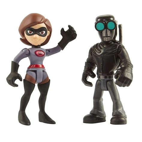 The Incredibles 2 Elastigirl & Screenslaver Junior Supers Action Figure ...