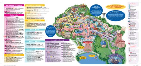 Disney World Hollywood Studios Map - Maping Resources