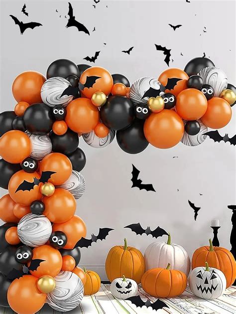 105pcs Halloween Design Decorative Balloon Arch Kit | Halloween party ...