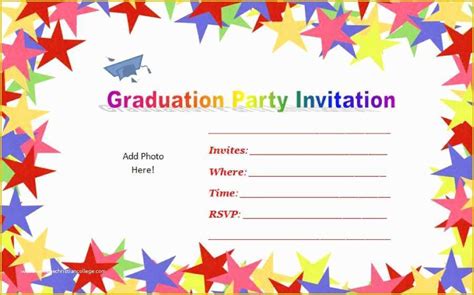 Free Printable Preschool Graduation Invitation Templates Of Pre School ...