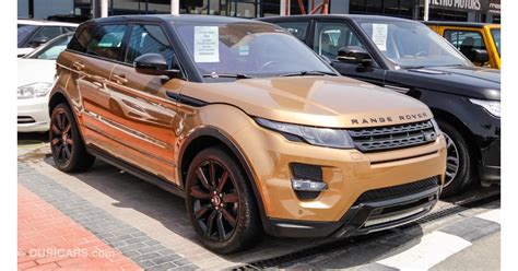 Land Rover Range Rover Evoque for sale: AED 148,000. Gold, 2014