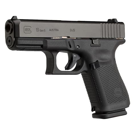 Glock PA195S202 19 Gen 5 Pistol 9mm 4in 15rd Handgun - Atlantic ...