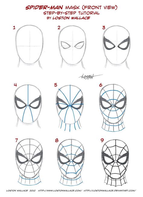 spider man drawing easy step by step - Knocked Up Vlog Photogallery