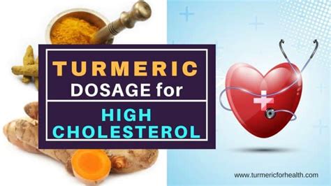 Turmeric Dosage For High Cholesterol