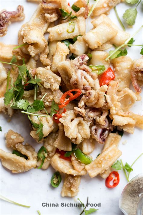 Salt and Pepper Squid - China Sichuan Food