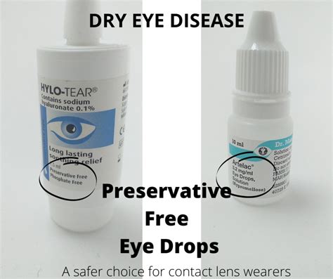 Eye Drops for Dry Eyes: Preservative Free Eye Drops - HubPages