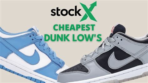 Cheapest Nike Dunks On StockX 🔥 - Sneakerjagers