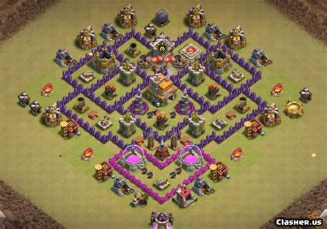 [Town Hall 7] Th7 unbeatable war base [With Link] [9-2019] - War Base ...